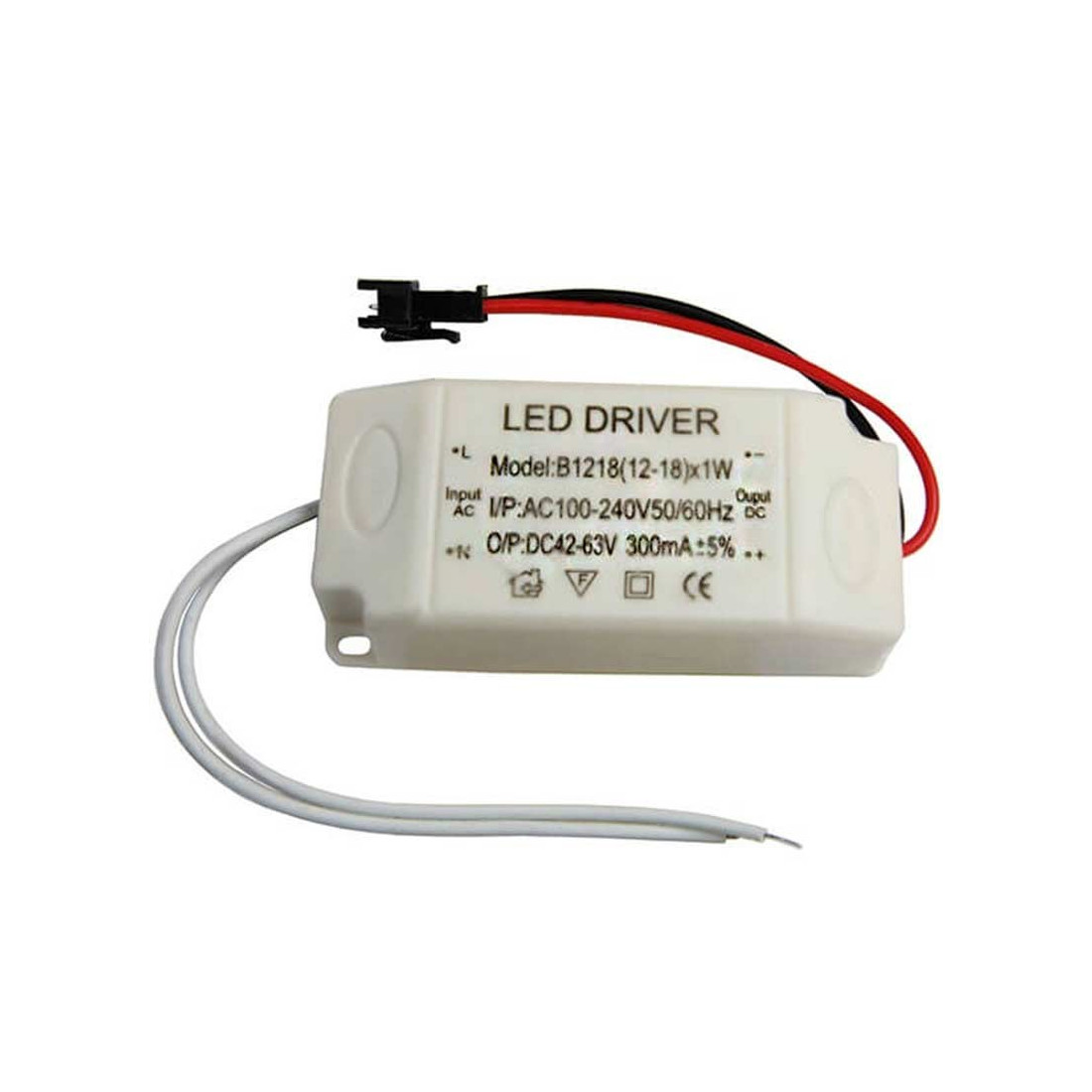 Boitier d'alimentation LED à courant constant de 4 à 7 watts 300 mA
