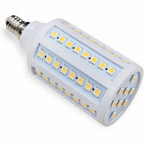 Ampoule LED maïs E14 dimmable 13 watts Epistar 72 SMD 230 Vo