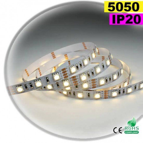 Mini ruban LED RGB IP20 de 5mm de large 9,6W/m - 5m - ®