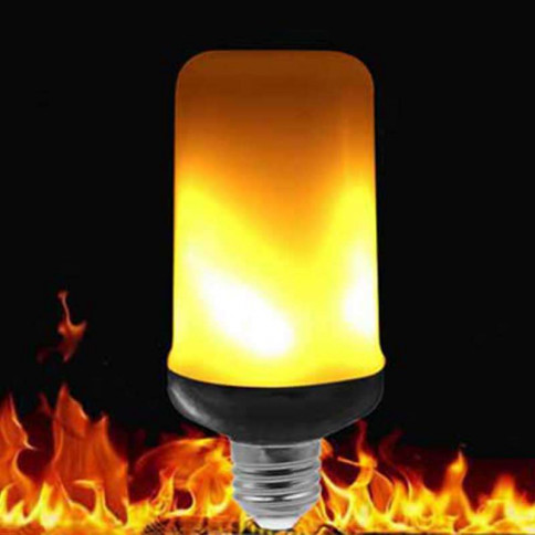 Ampoule LED E27 à effet flamboyant type flamme - 230 volts