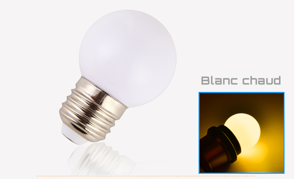 Ampoule sphérique LED FLAIR à intensité lumineuse variable G45 E14